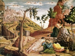 The Garden of Gethsemane, Andrea Mantegna c. 1470